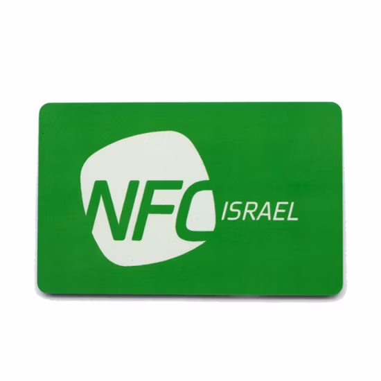 Free Sample Customized ISO 14443A Hf RFID F08 1K Chip Smart Card