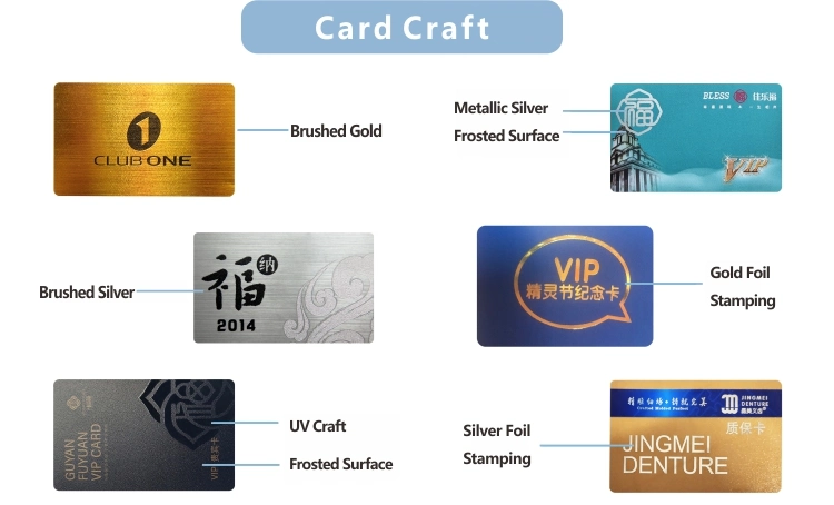Wholesales Promotional Custom Full Color Printing PVC Card VIP Plastic Membership Cards