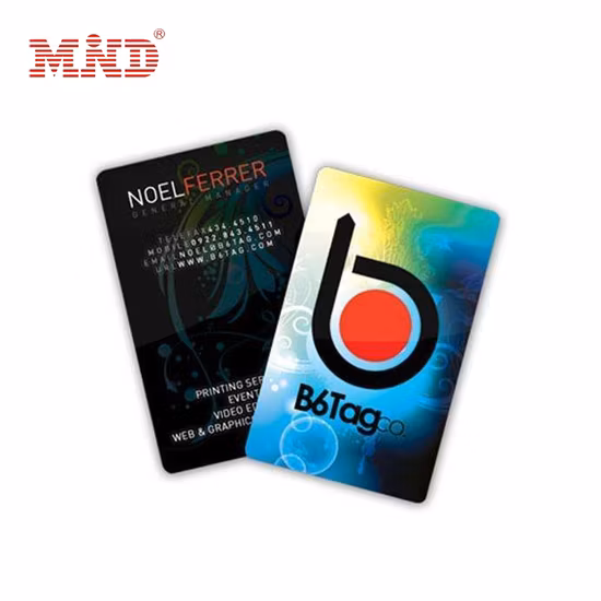 Custom Lf 125kHz/Hf 13.56MHz Pet/PVC RFID Contactless Smart Card with Cheap Price