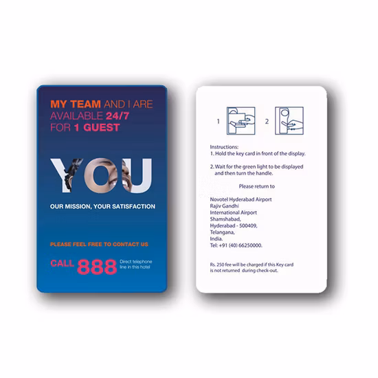 Free Sample Customized ISO 14443A Hf RFID F08 1K Chip Smart Card