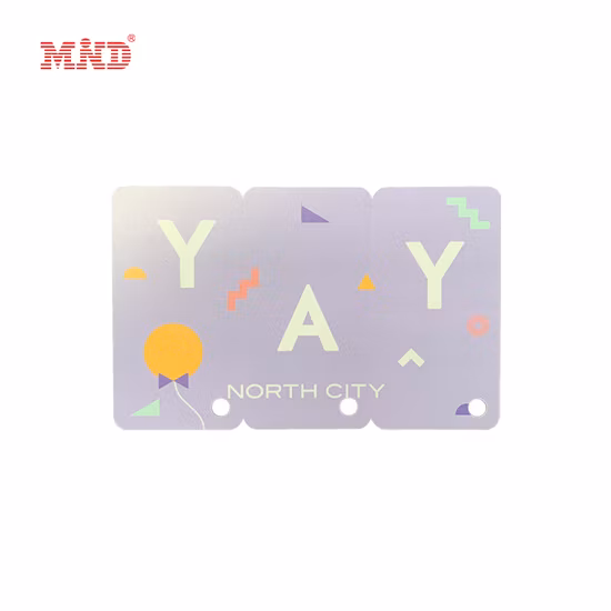 ISO 14443A Smart NFC Bus Ticket Card for Public Transport