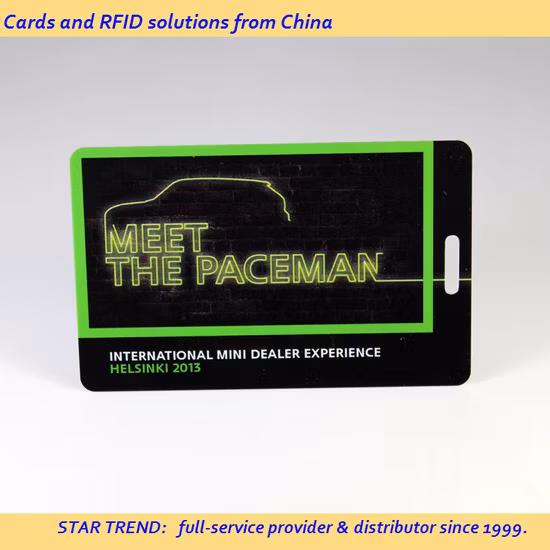 Custom Printable Plastic Key Smart Card for Membership Management